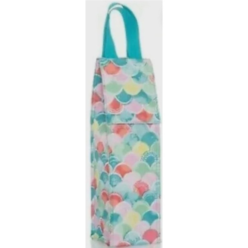 Thirty-One Perfect Bottle Thermal‎ Rainbow Scallop Retired New